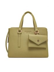 Nine West Torebka CEO-Nira-KY251 Zielony. Zielone torebki klasyczne damskie Nine West, bez wzorów, z materiału, bez dodatków. Za 249.99 zł.