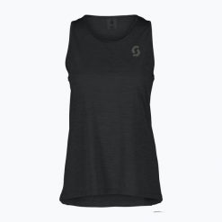 Koszulka do biegania damska SCOTT Endurance Lt Tank. Czarne bluzki sportowe damskie Scott, l, z materiału, bez kołnierzyka, bez ramiączek. Za 129.99 zł.