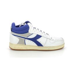 Trampki męskie DIADORA MAGIC BASKET DEMI CUT ICONA. Białe trampki i tenisówki męskie Diadora, bez wzorów, bez zapięcia. Za 219.99 zł.