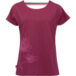 Damska koszulka LOAP Aumara, różowa, XS. Czerwone bluzki damskie ZSPORT, m, bez wzorów, bez kołnierzyka, bez ramiączek. Za 145.99 zł.