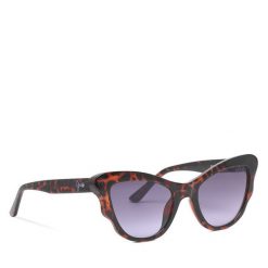 Okulary przeciwsłoneczne Guess. Brązowe okulary przeciwsłoneczne dziecięce Guess. Za 299.99 zł.