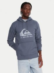 Quiksilver Bluza Comp Logo EQYFT05053 Niebieski Regular Fit. Niebieskie bluzy bez kaptura męskie Quiksilver, m, z syntetyku. Za 269.99 zł.