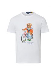 Polo Ralph Lauren Koszulka męska Mężczyźni Bawełna biały, L. Białe koszulki polo męskie Polo Ralph Lauren, l, bez wzorów, z bawełny, bez ramiączek. Za 639.95 zł.