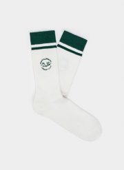 Skarpetki Casual Club C21WF-SX-001-Z-0. Białe skarpetki męskie Pako Lorente, bez wzorów. Za 29.99 zł.