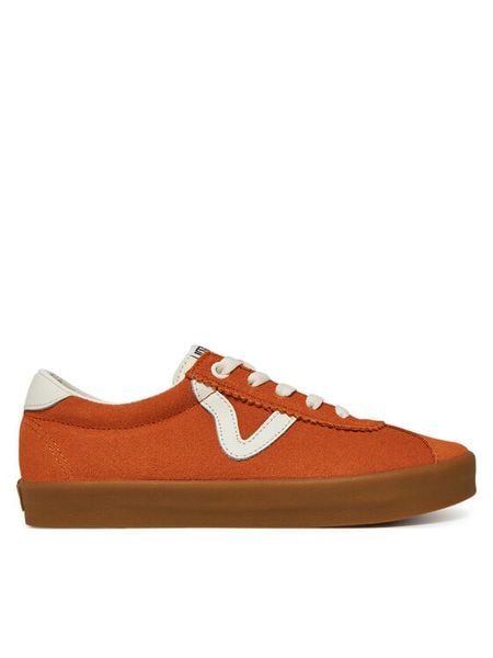 Vans Tenisówki Sport Low VN000CQR52K1 Pomarańczowy. Brązowe trampki i tenisówki damskie Vans, bez wzorów, ze skóry. Za 219.99 zł.