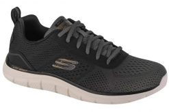 Buty sportowe męskie Skechers Track Ripkent. Czarne buty sportowe na co dzień męskie Skechers, z materiału, bez zapięcia, trekkingowe. Za 490.00 zł.