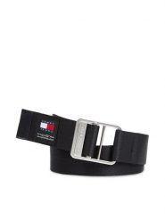 Tommy Jeans Pasek Męski Tjm Webbing 3.5 AM0AM12341 Czarny. Czarne paski męskie Tommy Jeans, bez wzorów, z jeansu. Za 109.99 zł.