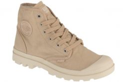 Buty sportowe Sneakersy męskie, Hi Pilat M. Szare buty sportowe na co dzień męskie Palladium, z materiału, bez zapięcia, trekkingowe. Za 399.99 zł.