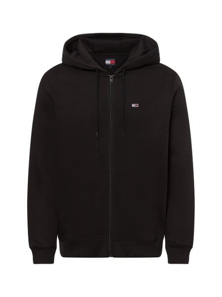 Tommy Jeans kurtka z kapturem Mężczyźni Bawełna czarny, XL. Czarne kurtki męskie Tommy Jeans, m, bez wzorów, z bawełny, z kapturem. Za 419.95 zł.