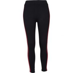 Legginsy damskie Urban Classics 3-tone tape. Czarne legginsy damskie Urban Classics, m, bez wzorów. Za 149.50 zł.