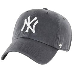 Męska czapka z daszkiem 47 Brand New York Yankees MVP Cap. Szare czapki męskie 47 Brand, bez wzorów, z bawełny, sportowe. Za 141.40 zł.