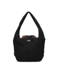 Barbour Torebka Lily Soft LBA0466BK11 Czarny. Czarne torebki klasyczne damskie Barbour, bez wzorów, bez dodatków. Za 349.99 zł.