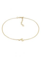 Elli Damski wisiorek na kostkę Wave Maritime Basic ze srebra próby 925 Sterling Silver Bransoletki na nogę 1 ct. Szare bransoletki damskie Elli, srebrne. Za 173.39 zł.