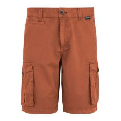Spodenki cargo Regatta Shorebay II. Czerwone szorty męskie Regatta, bez wzorów, sportowe. Za 169.99 zł.