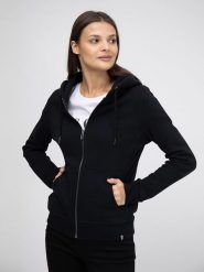 BIG STAR Bluza w kolorze czarnym rozmiar: XS. Czarne bluzy z kapturem damskie Big Star, xs. Za 88.23 zł.