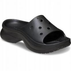 Klapki Dla Dorosłych Crocs Bae Slide. Żółte klapki i japonki męskie Crocs, z materiału. Za 191.99 zł.