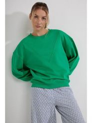 Josephine & Co Bluza "Donovan" w kolorze zielonym rozmiar: XL. Zielone bluzy bez kaptura damskie Josephine & Co, xl, z bawełny. Za 175.67 zł.