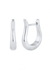 KUZZOI Kolczyki Creole Mężczyźni 925 Sterling Silver Festiwal Biżuteria męska 1 ct Męskie. Szara biżuteria dla mężczyzn KUZZOI, srebrne. Za 193.99 zł.