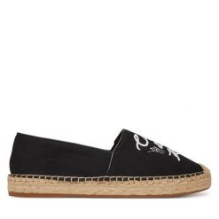 Espadryle KARL LAGERFELD. Czarne espadryle damskie Karl Lagerfeld, bez wzorów, bez obcasa. Za 359.99 zł.