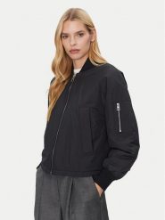 Marc O'Polo Kurtka bomber 500 0808 70307 Granatowy Relaxed Fit. Niebieskie kurtki damskie Marc O´Polo, bez wzorów, z syntetyku, bez kaptura. W wyprzedaży za 549.99 zł.
