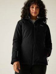 Regatta Kurtka przejściowa "Highton Stretch" w kolorze czarnym rozmiar: 42. Czarne kurtki damskie Regatta, bez wzorów, bez kaptura. Za 222.41 zł.