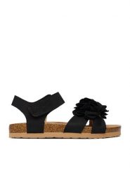 DeeZee Sandały CEO-CS20181-20 Czarny. Czarne sandały dziewczęce DeeZee, z materiału, bez zapięcia. Za 79.99 zł.