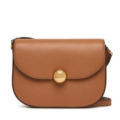Torebka Furla. Brązowe listonoszki damskie Furla, bez wzorów, bez dodatków. Za 1,599.00 zł.