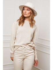 So Cachemire Sweter "Dweg" w kolorze beżowym rozmiar: L. Brązowe swetry klasyczne damskie So Cachemire, l, z kaszmiru, bez kołnierzyka. Za 226.24 zł.