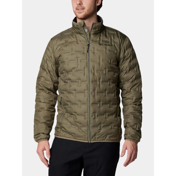 Kurtka Puchowa Męska Columbia Delta Ridge II. Zielone kurtki treningowe męskie Columbia, na jesień, m, bez wzorów, z puchu, trekkingowe, omni-heat (columbia). Za 749.00 zł.