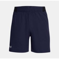Szorty Under Armour Vanish 26 cm. Niebieskie szorty sportowe męskie Under Armour, s, z materiału, na fitness i siłownię. Za 203.30 zł.