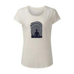 Koszulka Damska Serenity Psychedelic. Żółte bluzki damskie Dare 2b, bez wzorów, sportowe, bez kołnierzyka, bez ramiączek. Za 89.99 zł.