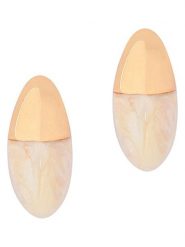 TATUUM Kolczyki w kolorze beżowym rozmiar: onesize. Brązowe kolczyki damskie Tatuum, metalowe. Za 78.28 zł.