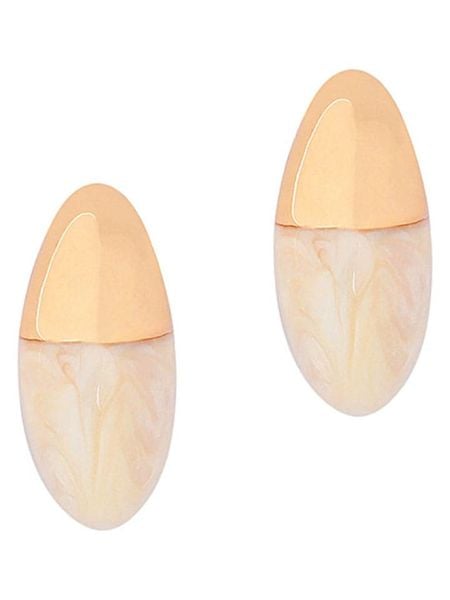 TATUUM Kolczyki w kolorze beżowym rozmiar: onesize. Brązowe kolczyki damskie Tatuum, metalowe. Za 69.91 zł.