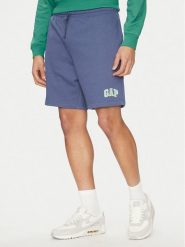 Gap Szorty sportowe 703989-04 Niebieski Regular Fit. Niebieskie szorty męskie GAP, m, z bawełny. Za 119.99 zł.