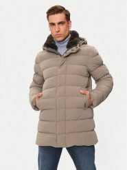 Hetregó Kurtka puchowa William 8N435R Beżowy Regular Fit. Brązowe kurtki męskie HETREGO, m, bez wzorów, z puchu, bez kaptura. Za 2,169.00 zł.