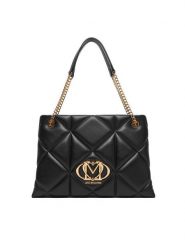 LOVE MOSCHINO Torebka JC4040PP0NLC0000 Czarny. Czarne torebki klasyczne damskie Love Moschino, bez wzorów, ze skóry, bez dodatków. Za 769.99 zł.