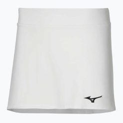Spódnica tenisowa Mizuno Flex Skort. Białe spódniczki damskie Mizuno, s, bez wzorów, z elastanu, eleganckie, sportowe. Za 109.99 zł.