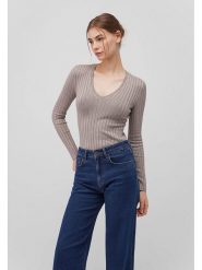 MAVI Sweter w kolorze szarym rozmiar: S. Szare swetry klasyczne damskie MAVI, s, prążkowane, bez kołnierzyka. Za 149.95 zł.