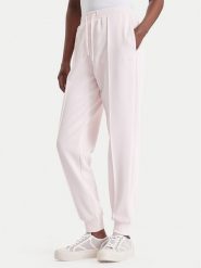 Guess Spodnie dresowe V6BB17 K6344 Różowy jasny Regular Fit. Czerwone spodnie dresowe damskie Guess, s, z aplikacjami, z dresówki. Za 344.99 zł.