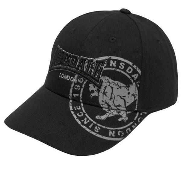 Czapka Lonsdale Leiston. Czarne czapki męskie Lonsdale, bez wzorów, sportowe. Za 181.00 zł.