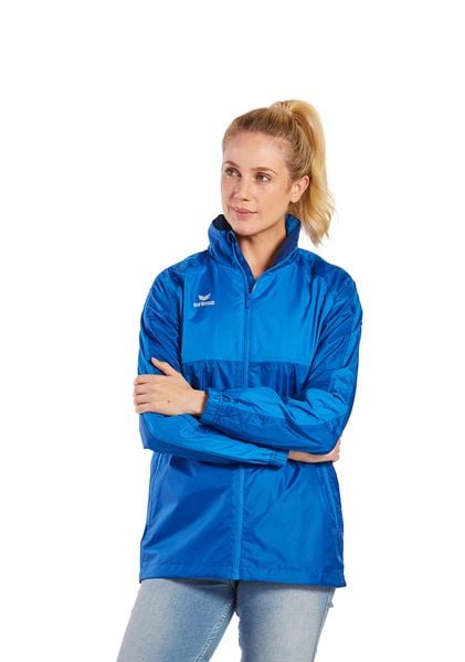 Kurtka wodoodporna Erima Team. Niebieskie kurtki damskie Erima, xl, bez wzorów, z materiału. Za 212.70 zł.
