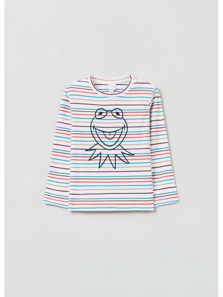 OVS Bluzka DISNEY 1607628 Kolorowy Regular Fit. T-shirty chłopięce OVS, bez wzorów, z bawełny, bez ramiączek. Za 39.99 zł.
