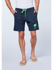 Polo Sylt Szorty w kolorze granatowym rozmiar: XXL. Niebieskie szorty męskie Polo Sylt, z bawełny, bez kołnierzyka. Za 87.81 zł.