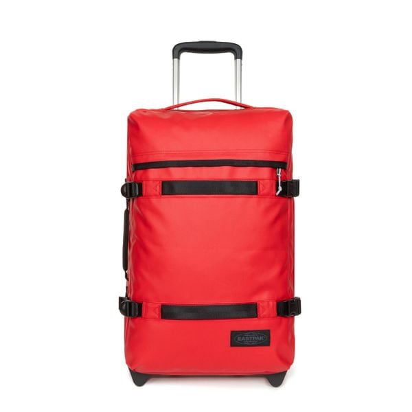 Walizka na kółkach Eastpak Transit'R S. Czerwone walizki męskie Eastpak, bez wzorów. Za 745.00 zł.