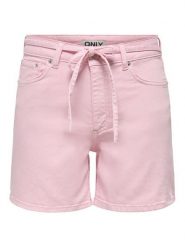 ONLY Szorty jeansowe Gianna 15370663 Różowy Regular Fit. Czerwone szorty damskie Only, bez wzorów, z bawełny. Za 149.99 zł.