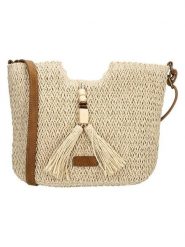 Beagles Torebka "Lanzarote" w kolorze beżowym - 28 x 23 x 12 cm rozmiar: onesize. Brązowe torebki klasyczne damskie Beagles, bez wzorów, z materiału, bez dodatków. Za 65.99 zł.