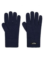 Barts Rękawiczki "Chalkie" w kolorze granatowym rozmiar: 4. Niebieskie rękawiczki dziecięce Barts, prążkowane, bez ramiączek. Za 41.49 zł.