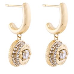 Kolczyki Guess. Żółte kolczyki damskie Guess, złote. Za 249.99 zł.