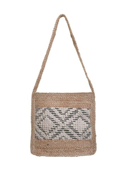 BLE Torebka w kolorze beżowym - 38 x 34 x 5 cm rozmiar: onesize. Brązowe torebki klasyczne damskie BLE, bez wzorów, z materiału, bez dodatków. Za 55.95 zł.