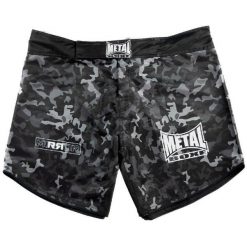 Spodenki MMA Metal Boxe Mirror. Czarne szorty męskie METAL BOXE, bez wzorów, z materiału, eleganckie. Za 312.50 zł.